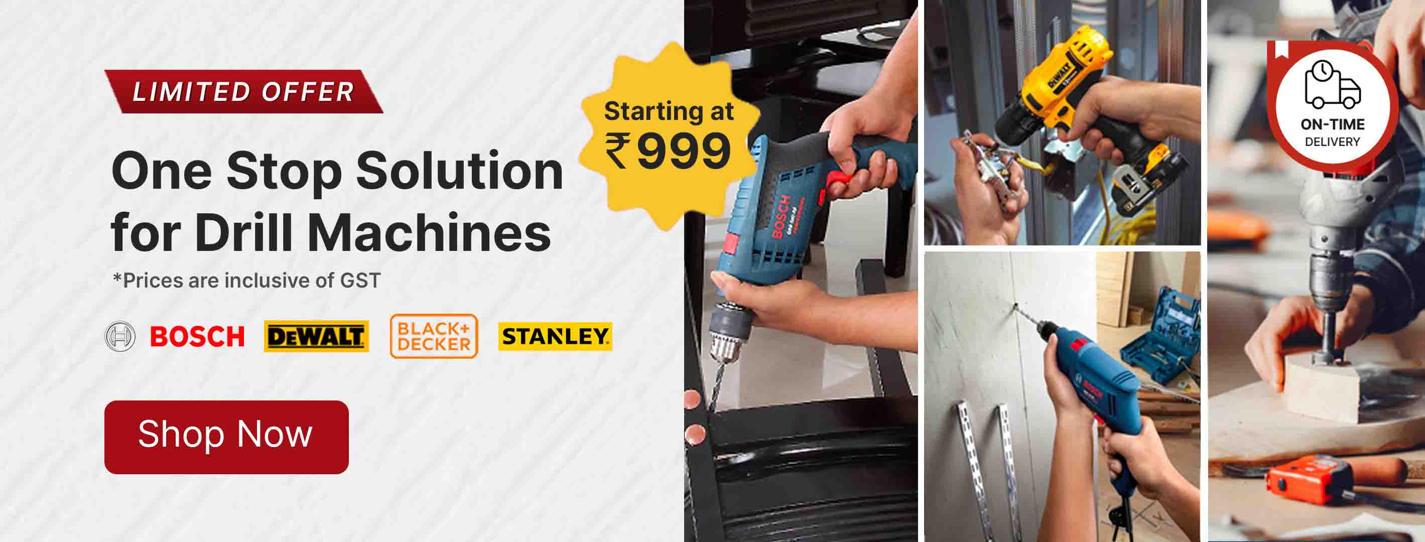 One Stop Solution for Drill Machine