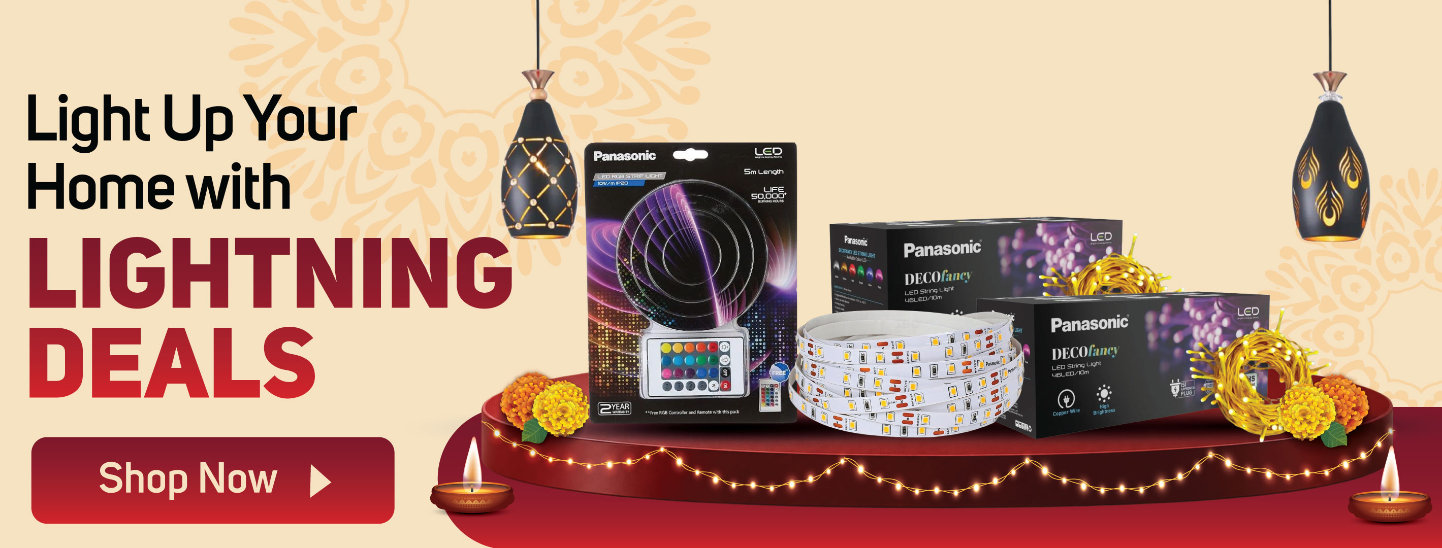 Decorative Lights | Up to 60% Off