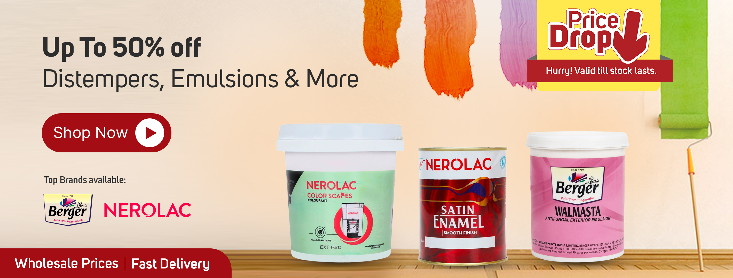 Paints & Adhesives at Lowest Prices